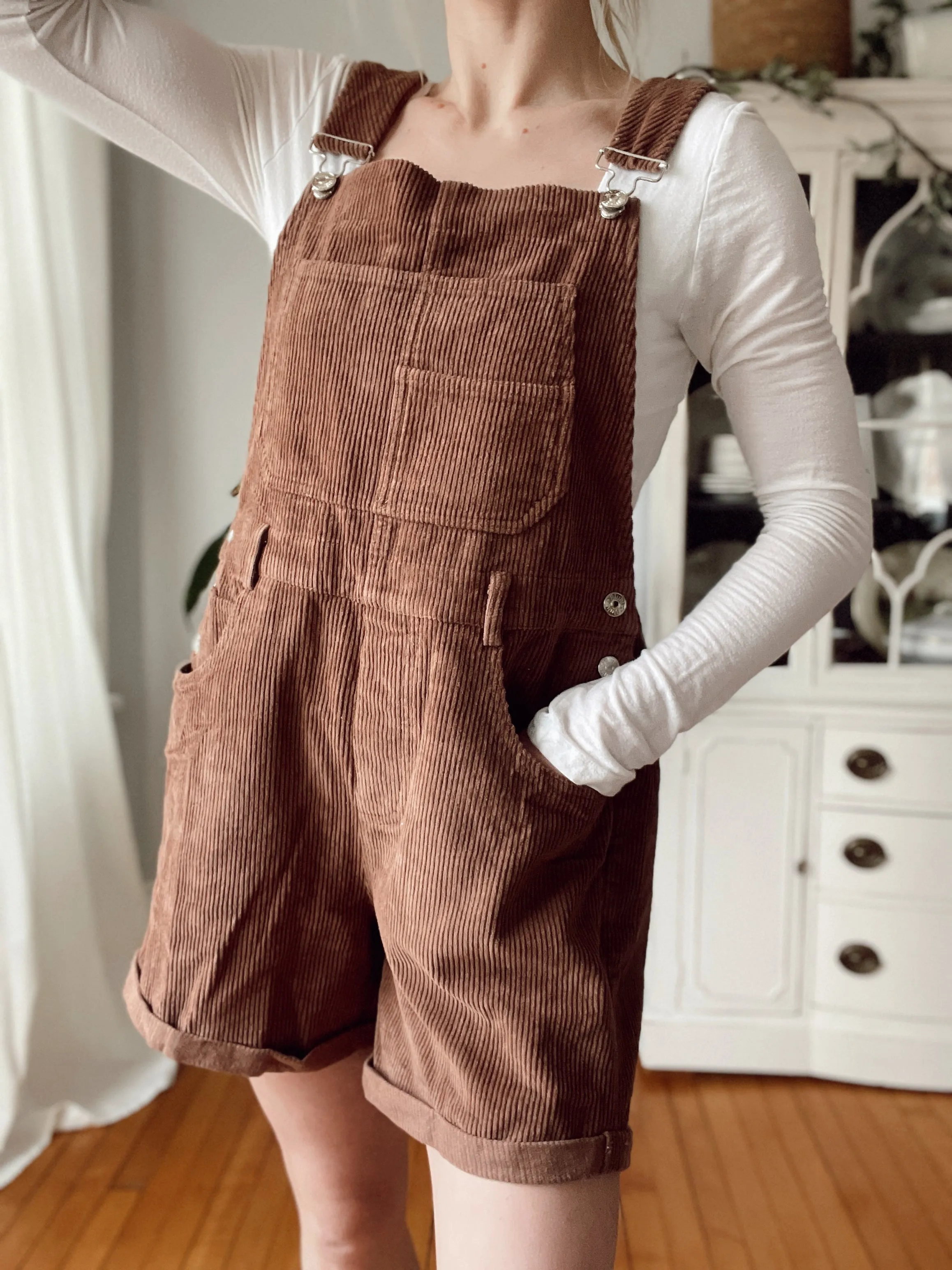 Camila Corduroy Overalls