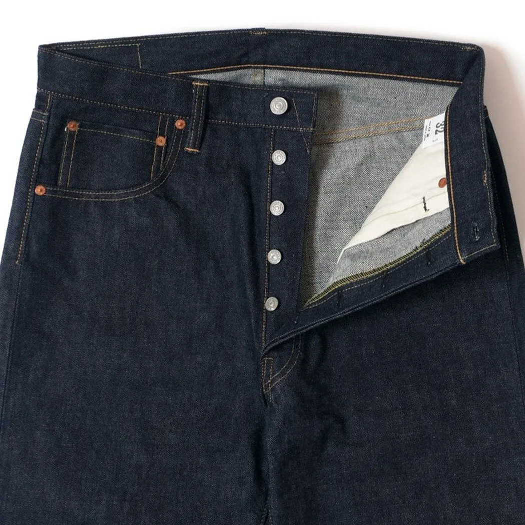 Denime Lot 220A Offset XX Model Indigo Denim (Rinsed)