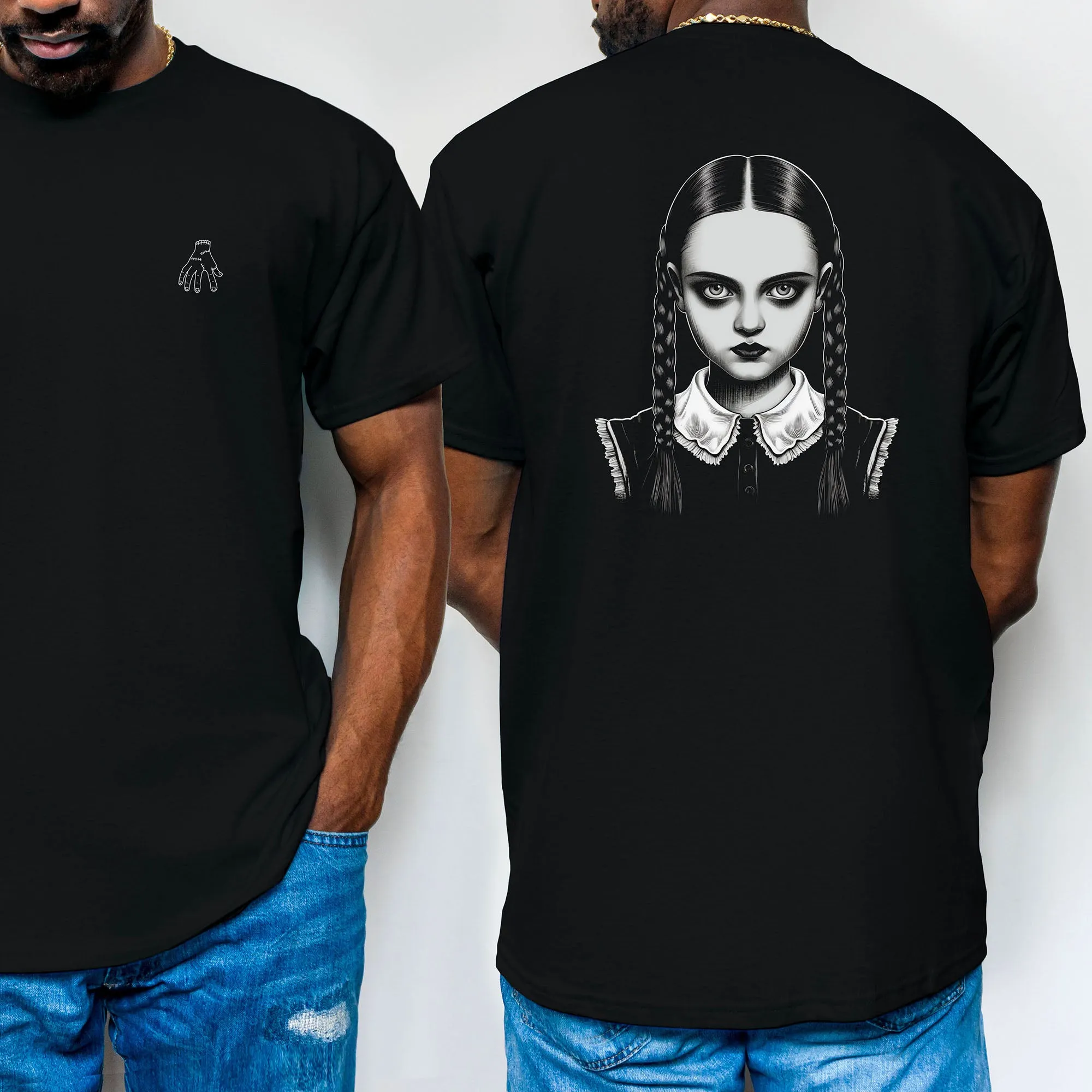 Düsterer Charme T-Shirt | T-Shirt für Halloween und Gothic Fans