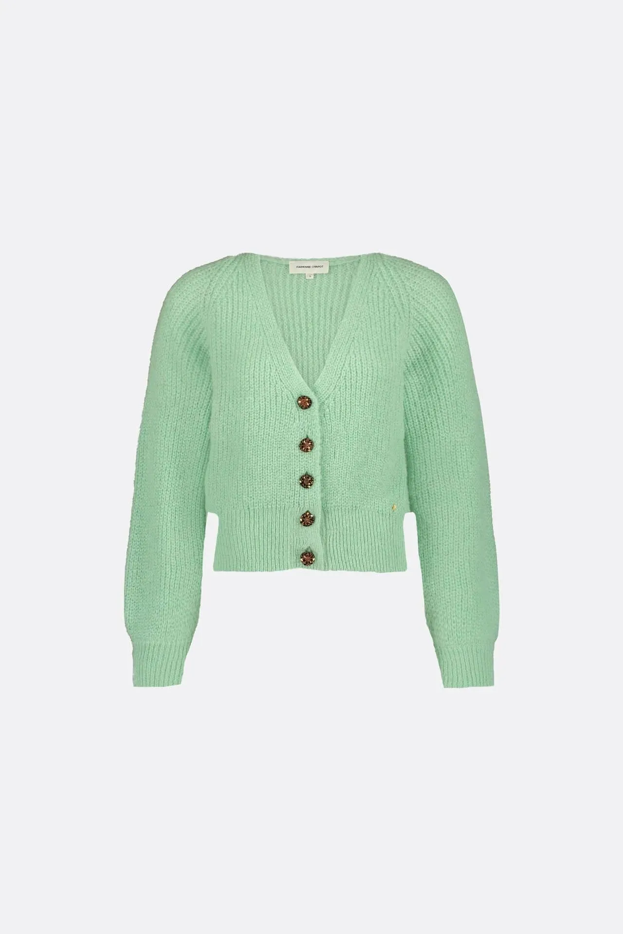 Fabienne Chapot Starry Cardigan Misty Mint