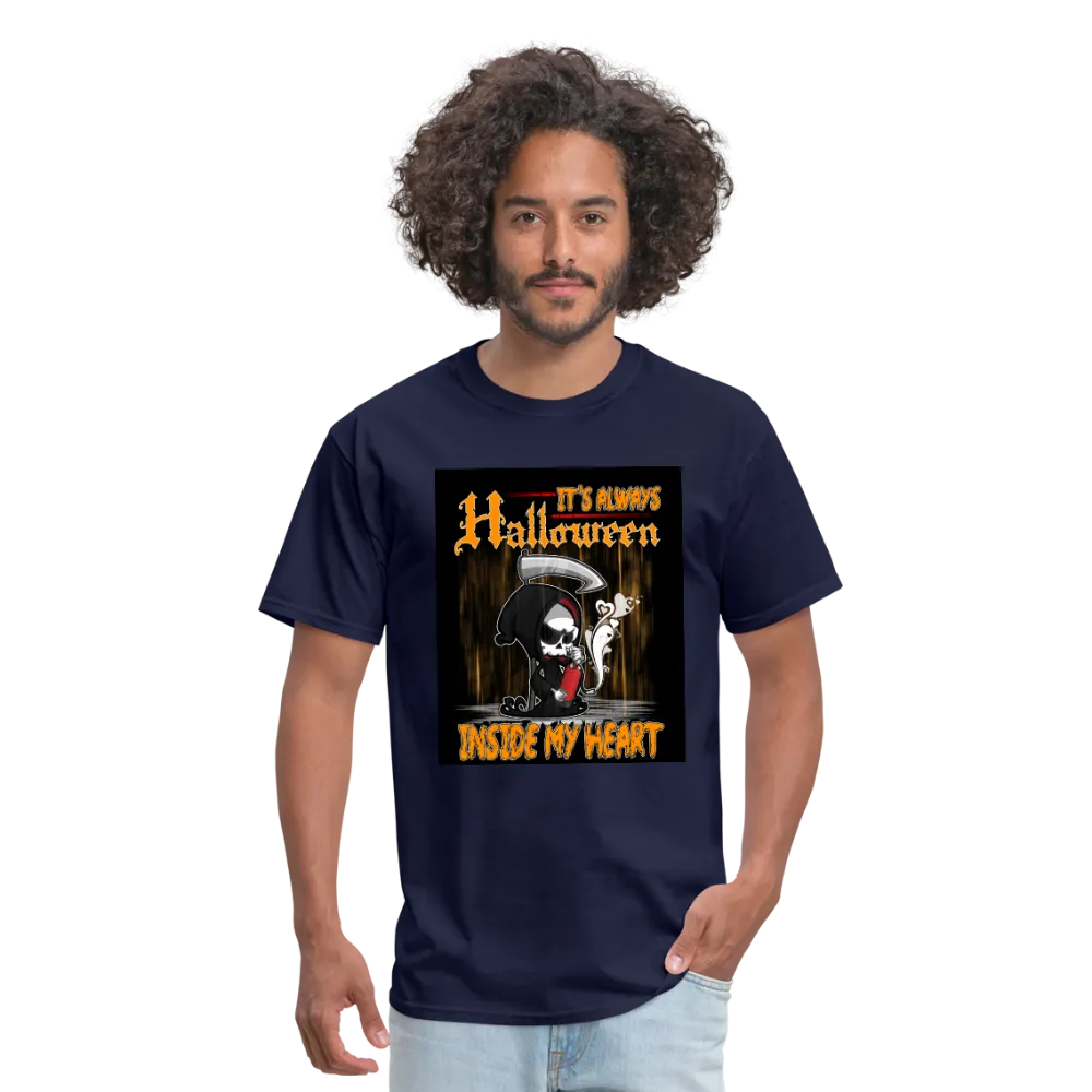 It's Always Halloween Inside My Heart Men's T-Shirt