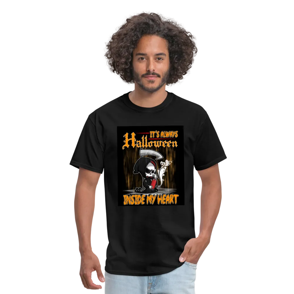 It's Always Halloween Inside My Heart Men's T-Shirt