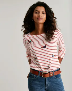 Joules | Harbour Luxe Long Sleeve Jersey Top | Women's