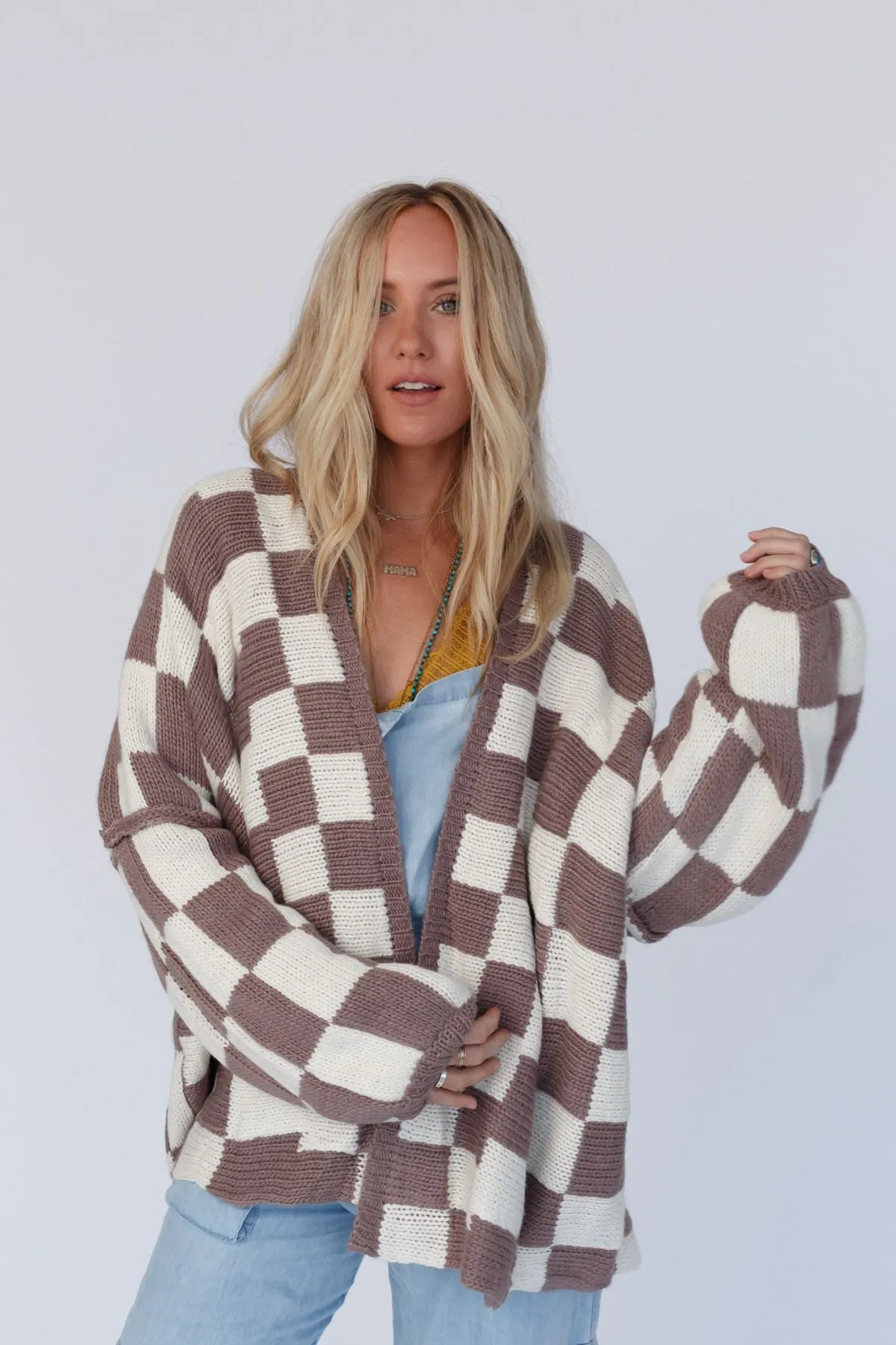 Late Check Out Cardigan - Multi