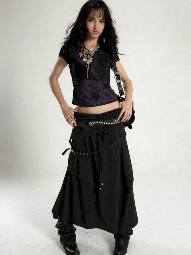 Low Waist Half Length Skirt【s0000008480】