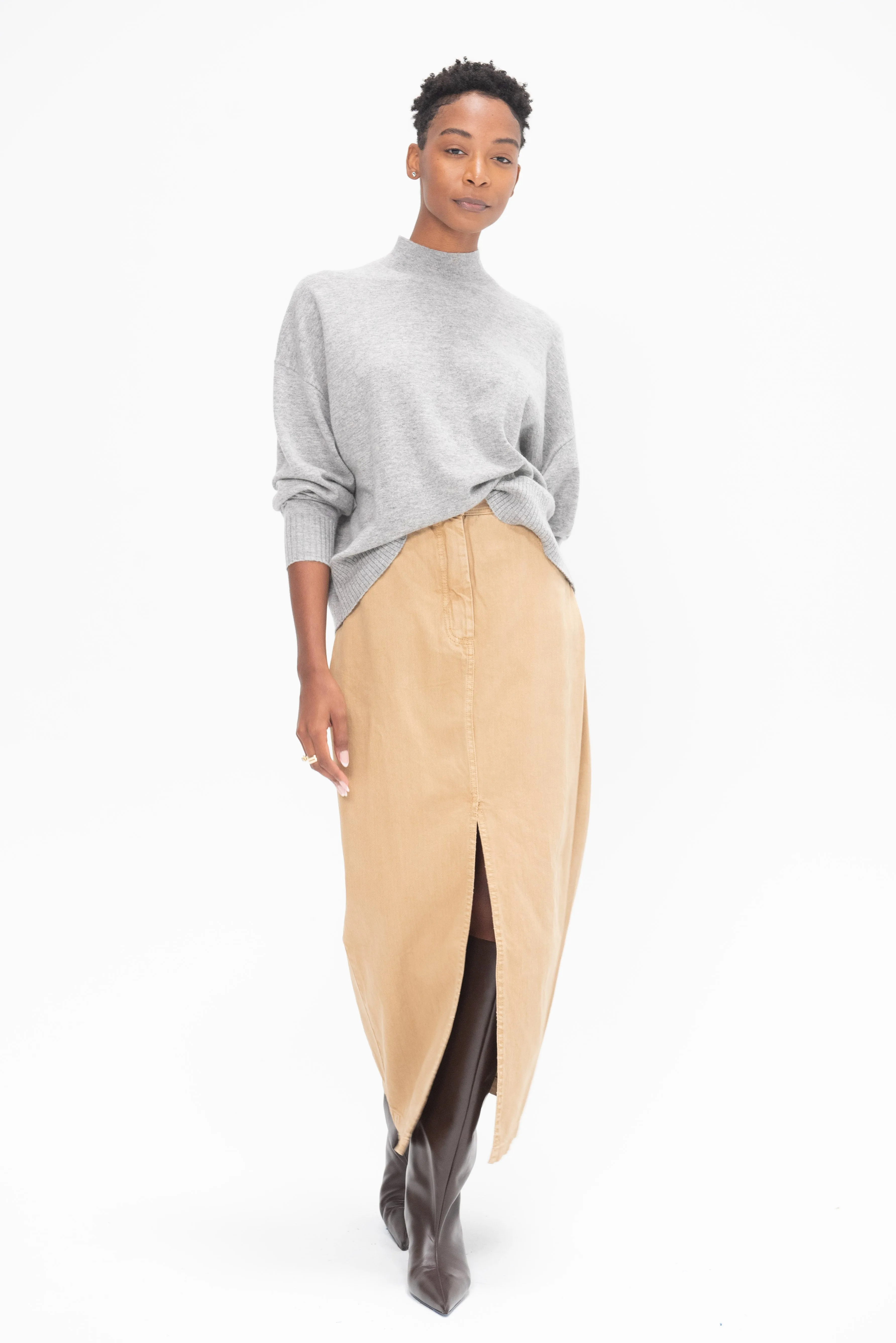 Lunga Skirt, Camel