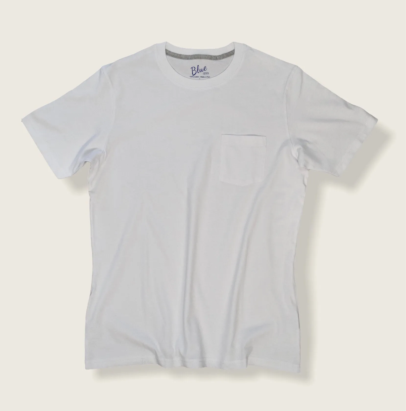 Men's 100% Pima Cotton Pocket T-Shirt