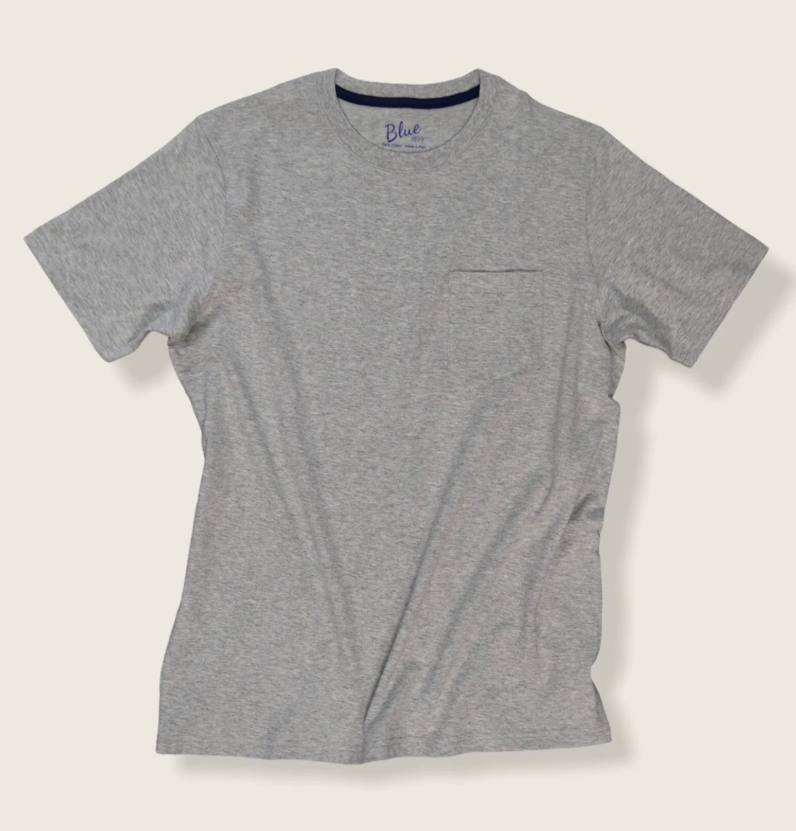 Men's 100% Pima Cotton Pocket T-Shirt