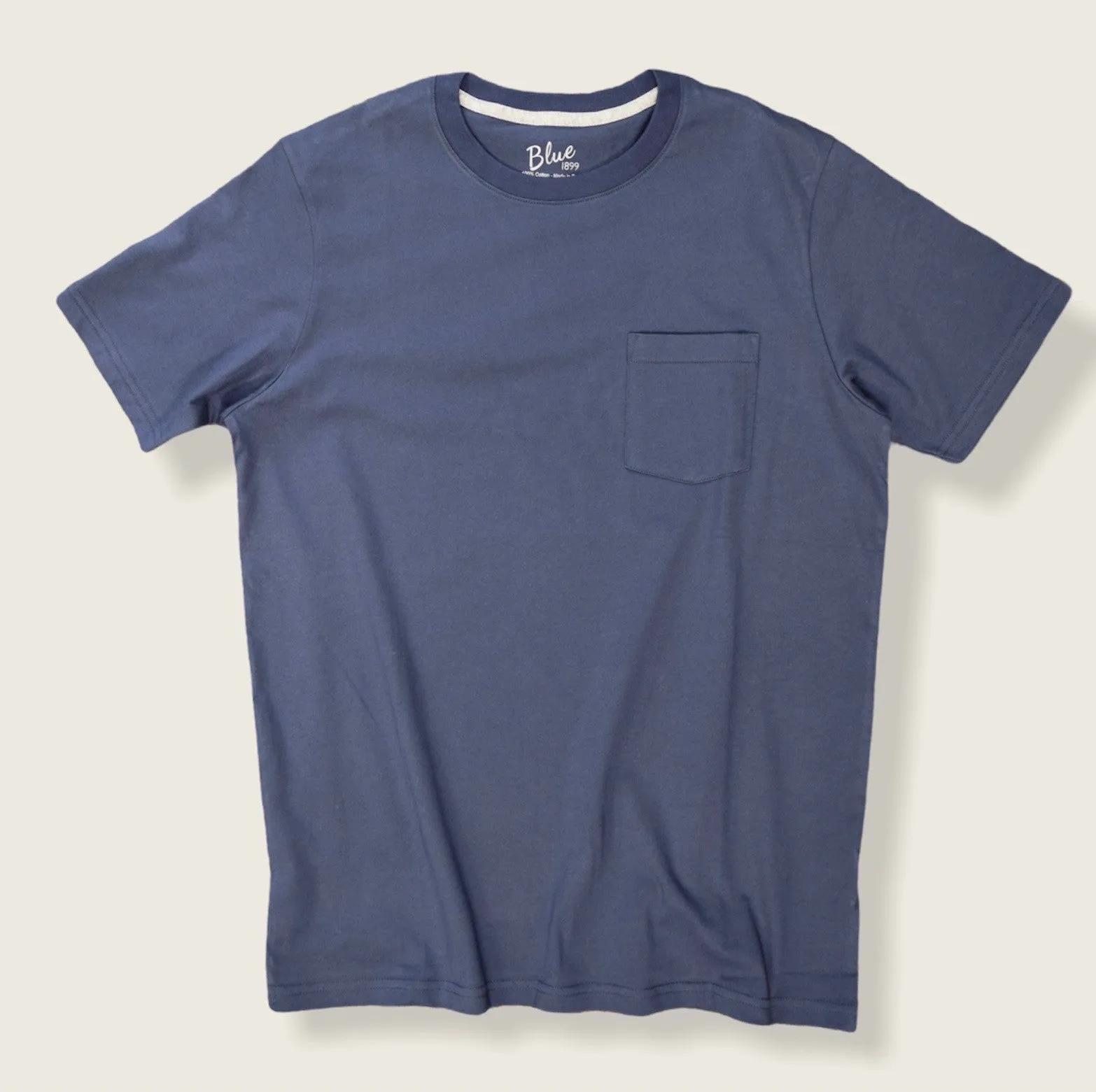 Men's 100% Pima Cotton Pocket T-Shirt