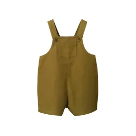 Nature Baby Tucker Shortie Overalls Cactus