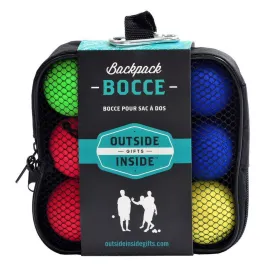 Outside Inside Backpack Bocce