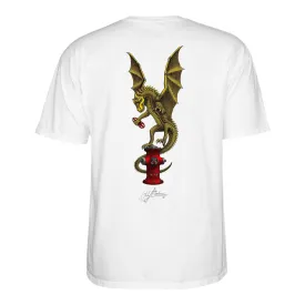 Powell Peralta Andy Anderson Vajra T-Shirt White