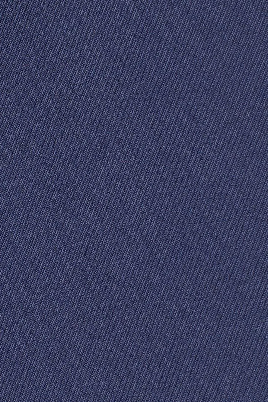 "Bradley" Sapphire Blue Luxury Wool Blend Suit Pants - Unhemmed