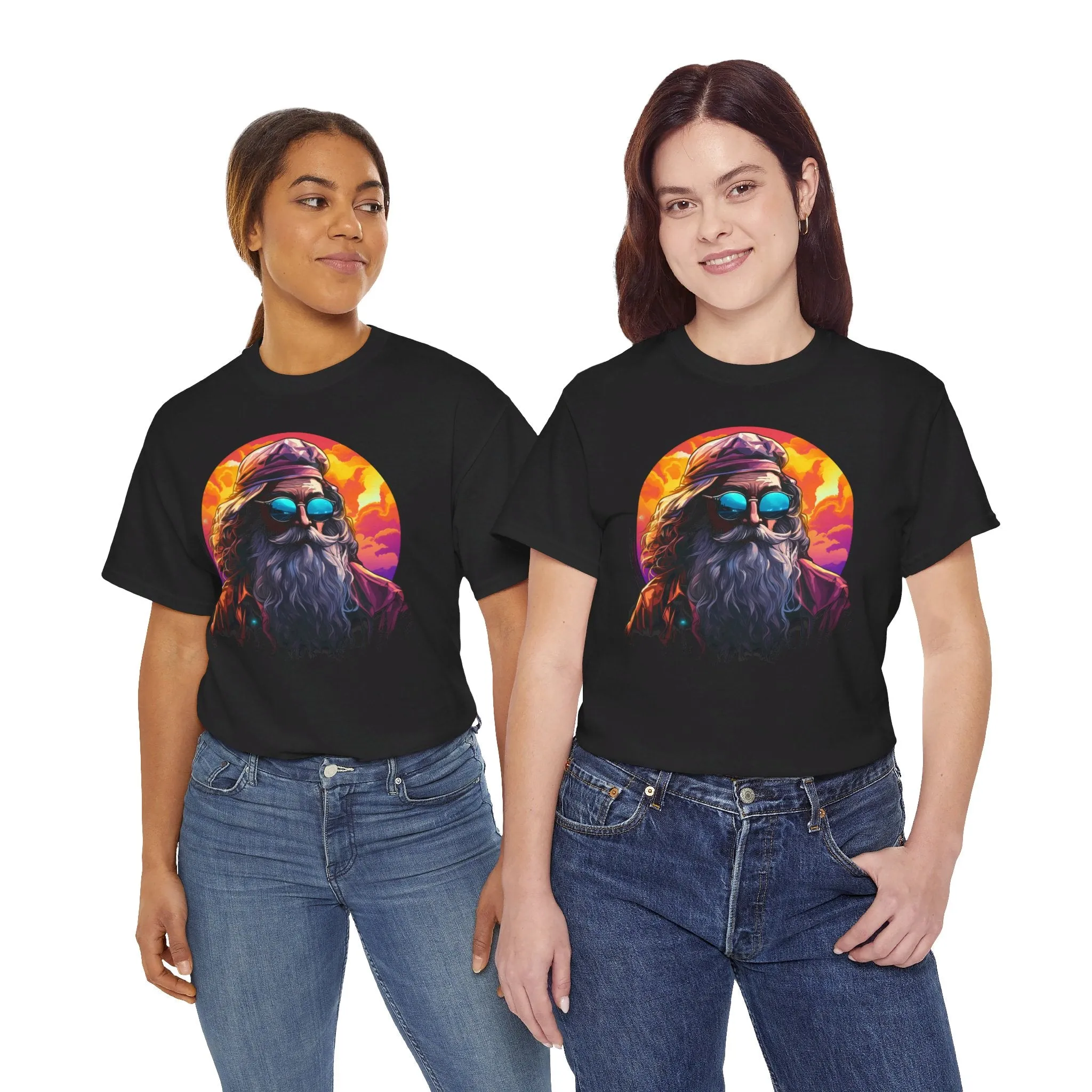 Retrowave Zauberer T-Shirt | T-Shirt für 80er Jahre und Magie Fans