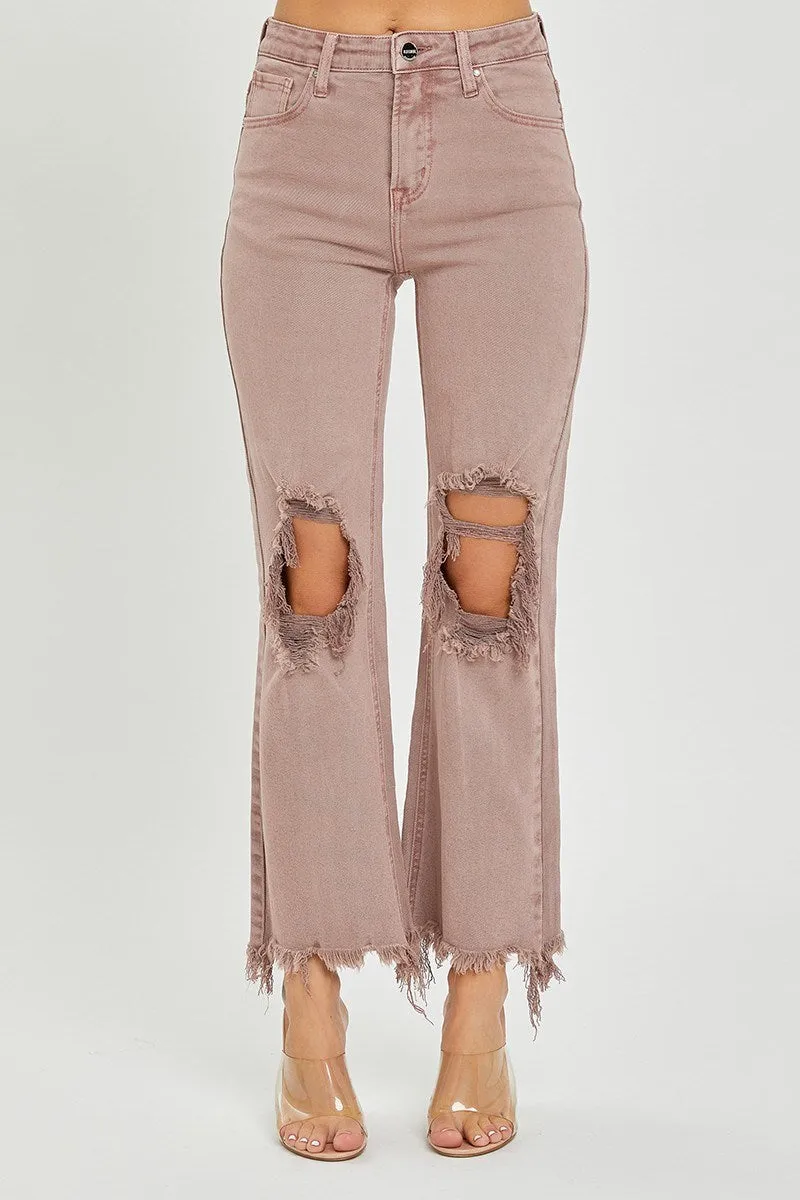 Right Time Risen Straight Leg Jeans