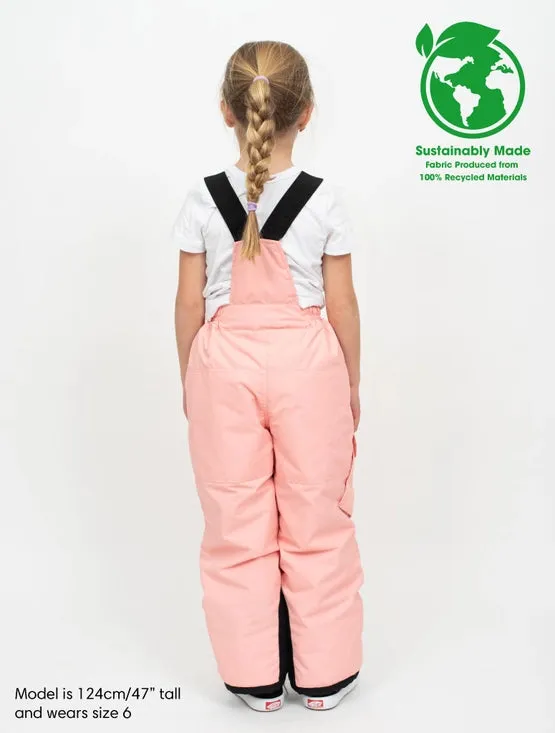 Snowrider Convertible Ski Overalls - Apricot Blush