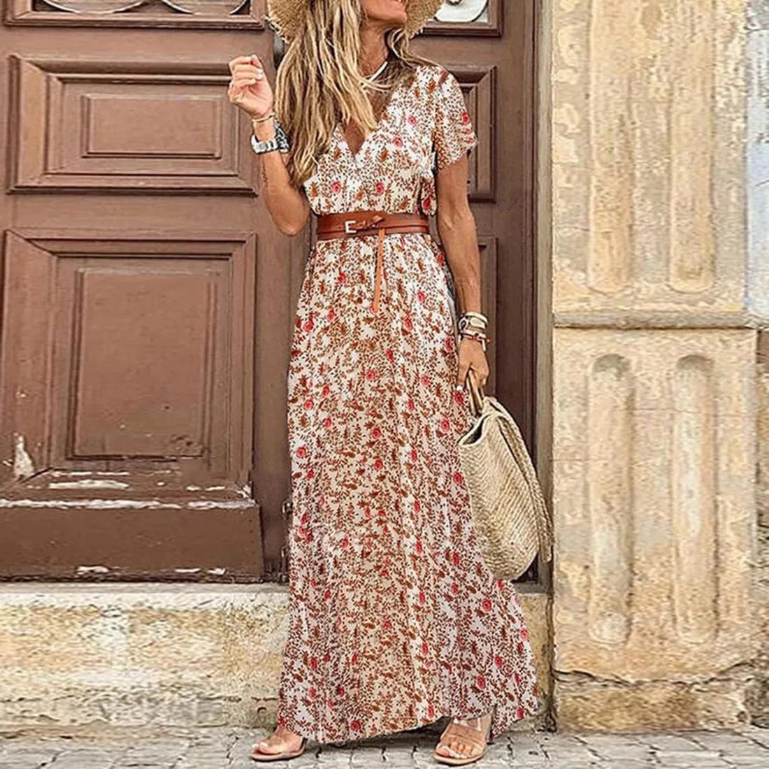 Summer Vintage Paisley Dress | Adalaide