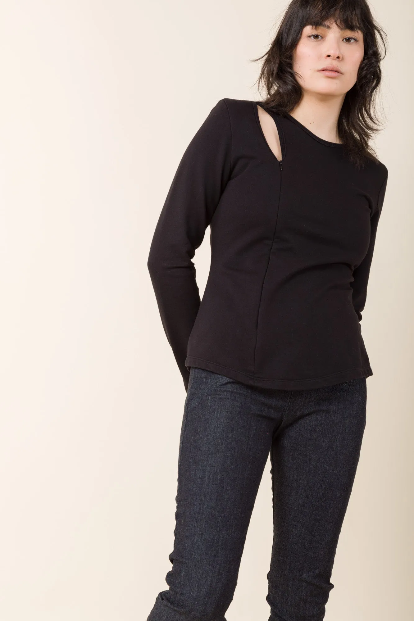 Tendril Sweater in Black