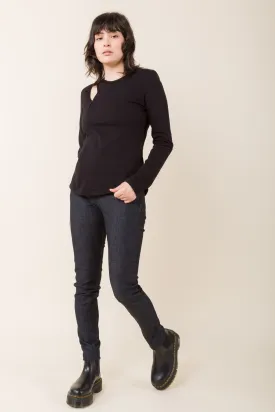 Tendril Sweater in Black