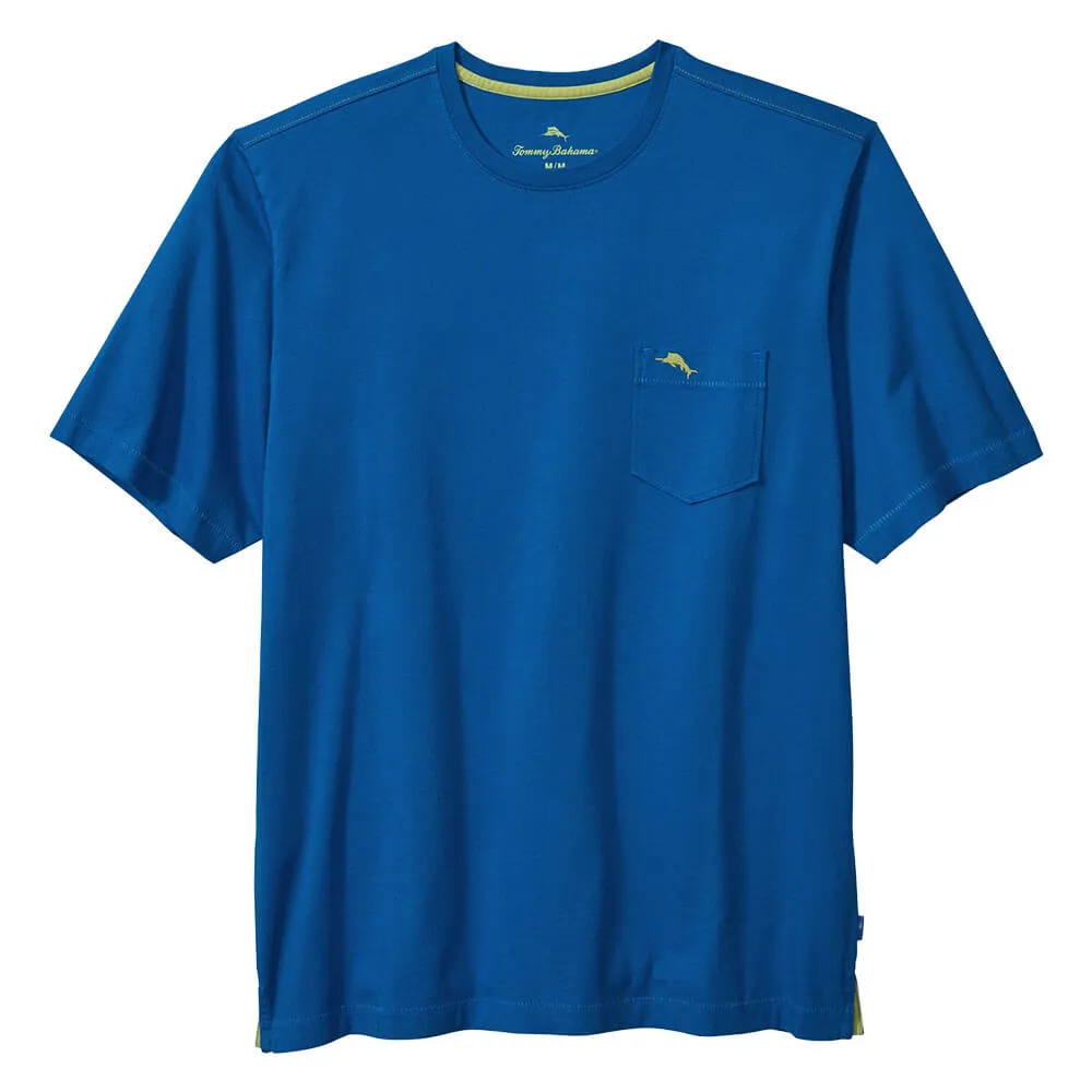 Tommy Bahama Big & Tall New Bali Skyline T-Shirt - Cobalt Sea