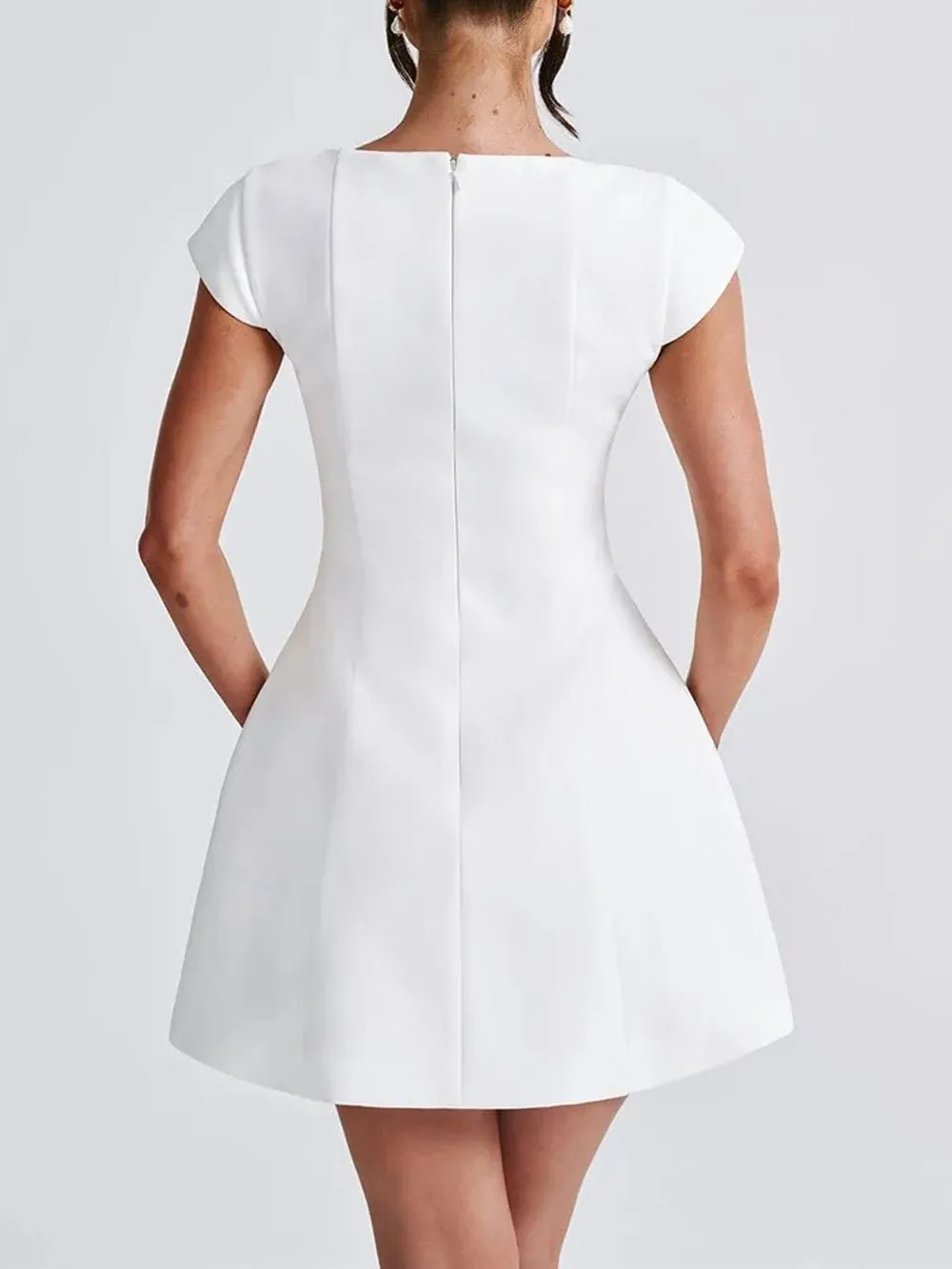 Zara Short Sleeve Mini Dress